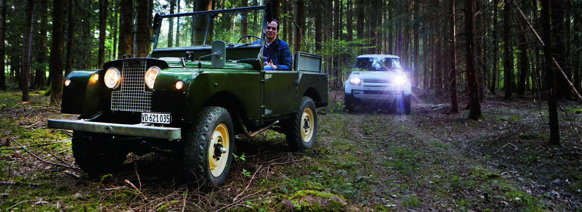 Land Rover alt und neu